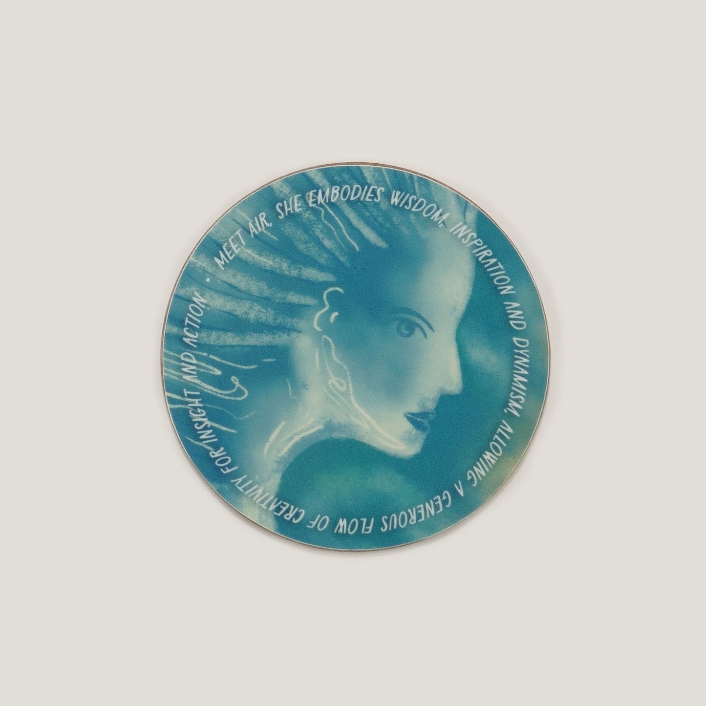 Wild Women of the Elements - Set of 4 coasters
