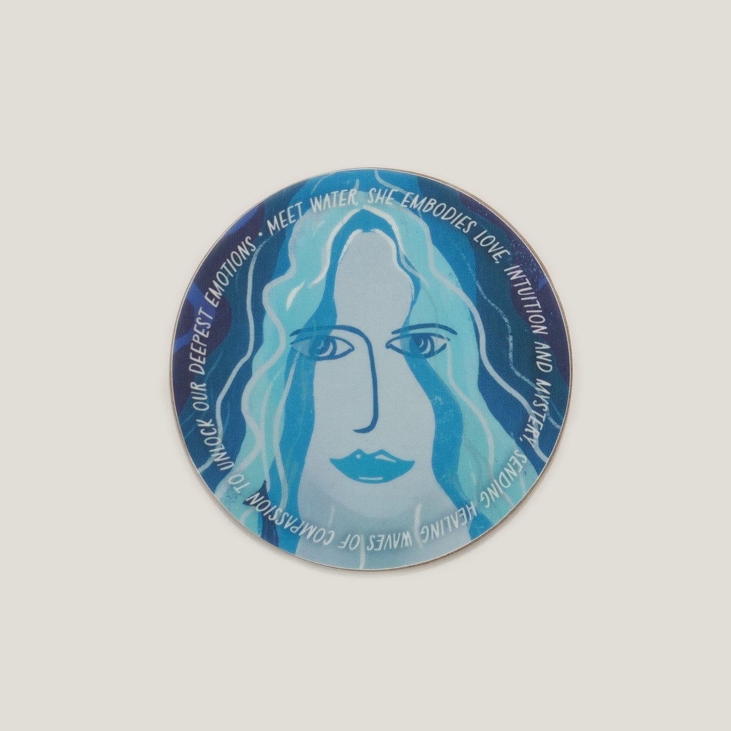 Wild Women of the Elements - Set of 4 coasters