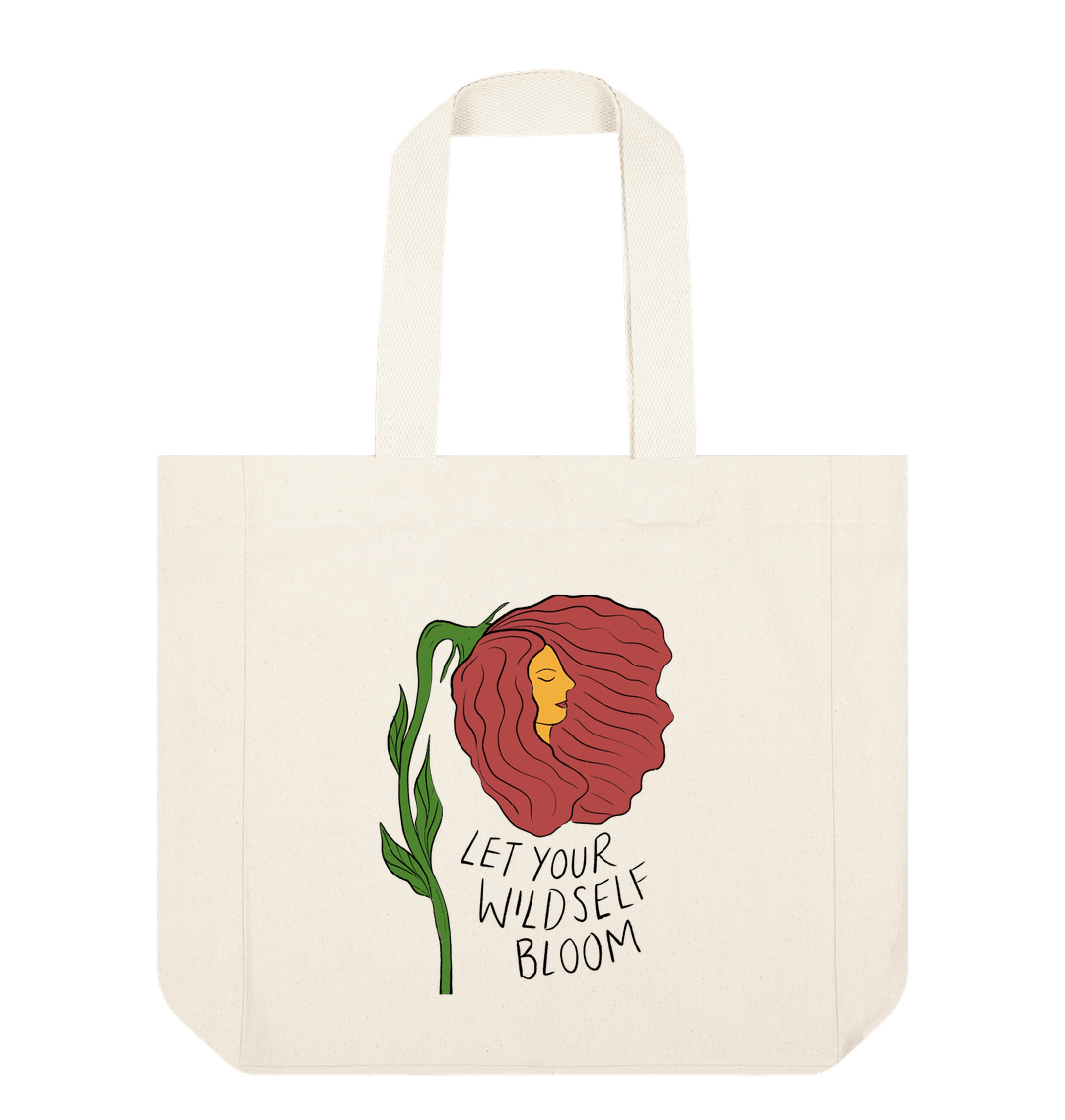 Natural 'Bloom' - Shopper