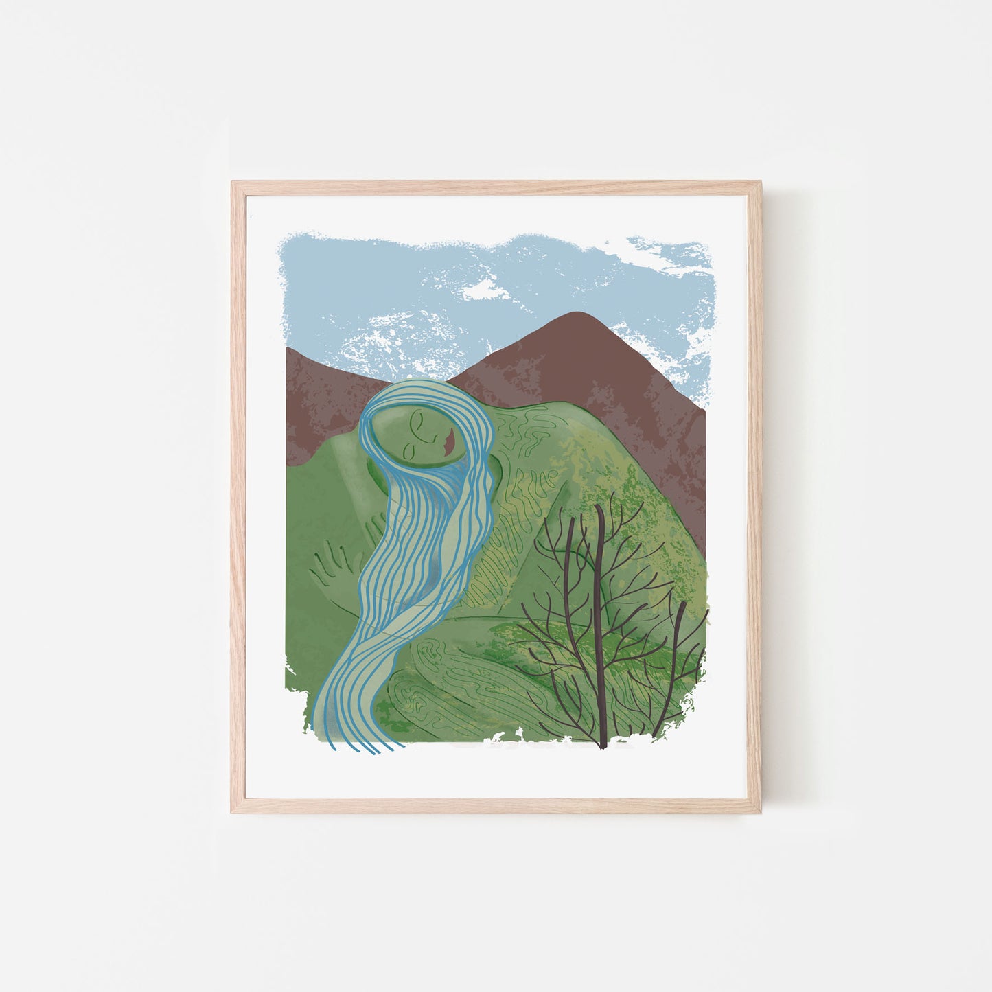 Limited edition Wild Women of the Mountain - Giclée print