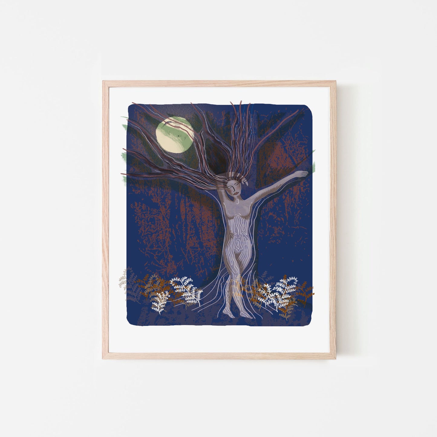 Limited edition Wild Woman of the Woods - Giclée print