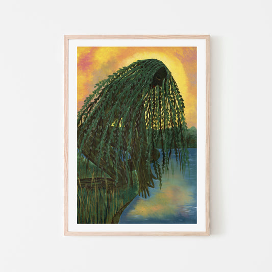 Wild Woman of the Willow - Giclée print